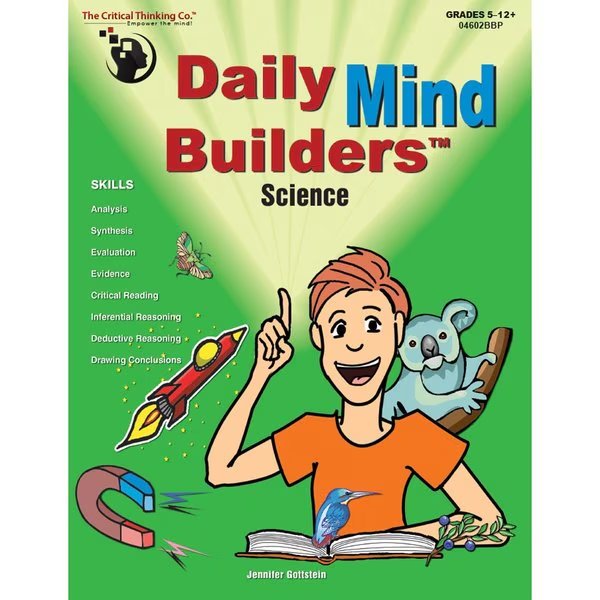 Daily Mind Builders Science Book, Grade 5-12, The Critical Thinking Co, Mfr#: 04602BBP