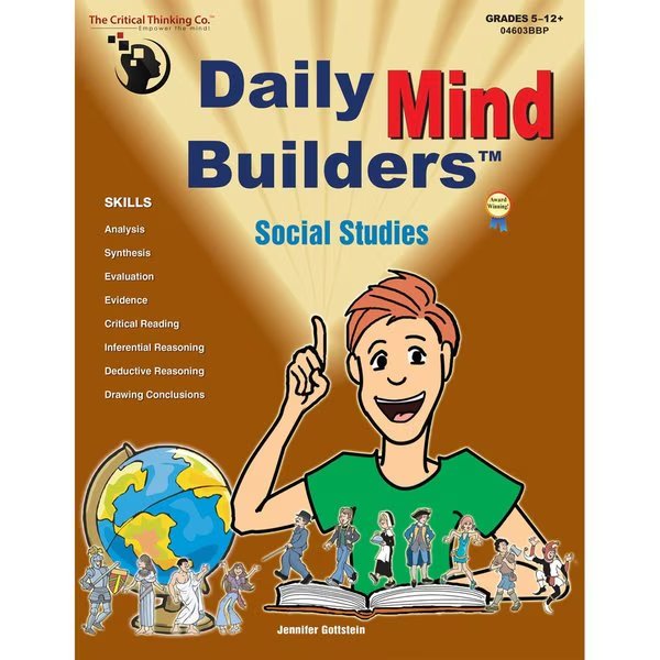 Daily Mind Builders™ - Social Studies, Grade 5-12, The Critical Thinking Co, Mfr#: 04603BBP