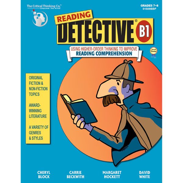 Reading Detective® B1, Grades 7-8, The Critical Thinking Co, Mfr#: 01509BBP
