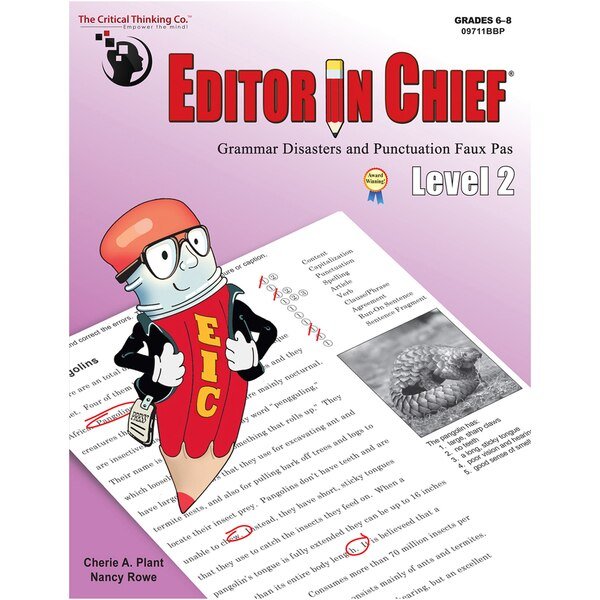 Editor in Chief Level 2, The Critical Thinking Co, Mfr#: 09711BBP