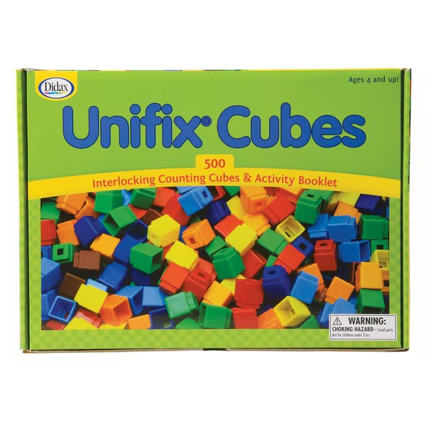 UNIFIX® Cube Set, 500 pcs, Didax, Mfr#: 2-21