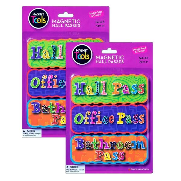 Magnetic Hall Passes, PK6, Dowling Magnets, Mfr#: 735204