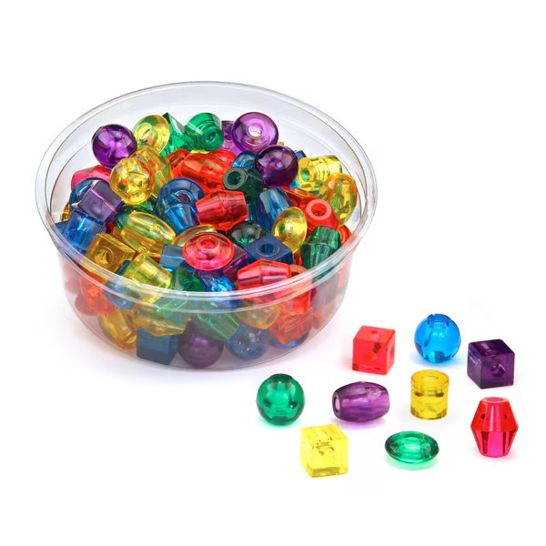Big Beads, Translucent, 16 oz., Hygloss Products, Mfr#: 68101