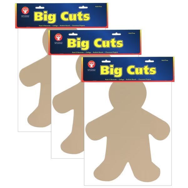 People Cut-Out, 16in Me Kid, 25 Pieces, PK3, Hygloss Products, Mfr#: 68253