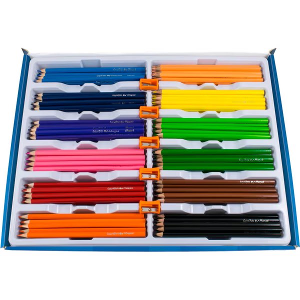 Color'Peps Triangular Colored Pencils School Pack, Maped, Mfr#: 832070ZV