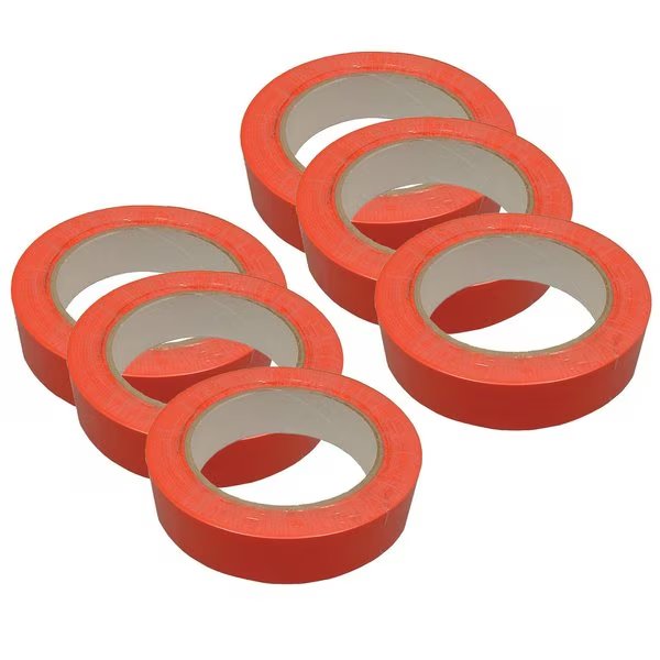 Floor Marking Tape, Orange, PK6, Martin Sports, Mfr#: FT136ORANGE