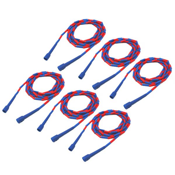 Segmented Plastic Jump Rope, 16ft, PK6, Martin Sports, Mfr#: JR16