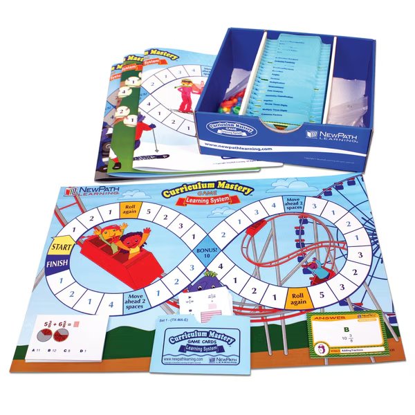 Grade 5 Math Curriculum Mastery® Game - Class-Pack Edition, Newpath Learning, Mfr#: 235001