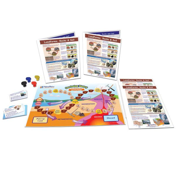 Landforms, Rocks + Soils Learning Center, Newpath Learning, Mfr#: 24-6954