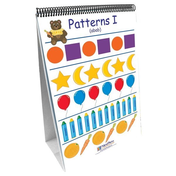 Patterns + Sorting Curriculum Mastery Flip Chart, Newpath Learning, Mfr#: 33-0027