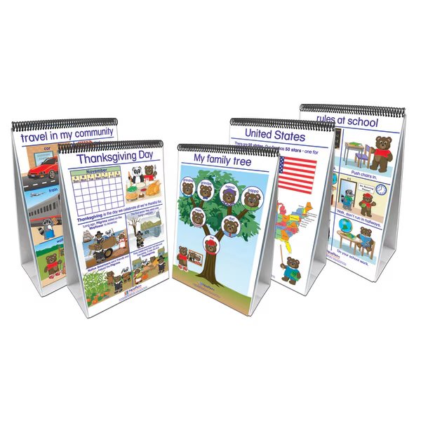 Social Studies Readiness Flip Chart, Set of All 5, Newpath Learning, Mfr#: 35-0035