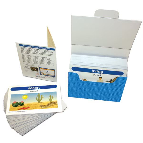 Science Vocabulary Builder Flash Card Set, Grades 1-2, Newpath Learning, Mfr#: 44-1011