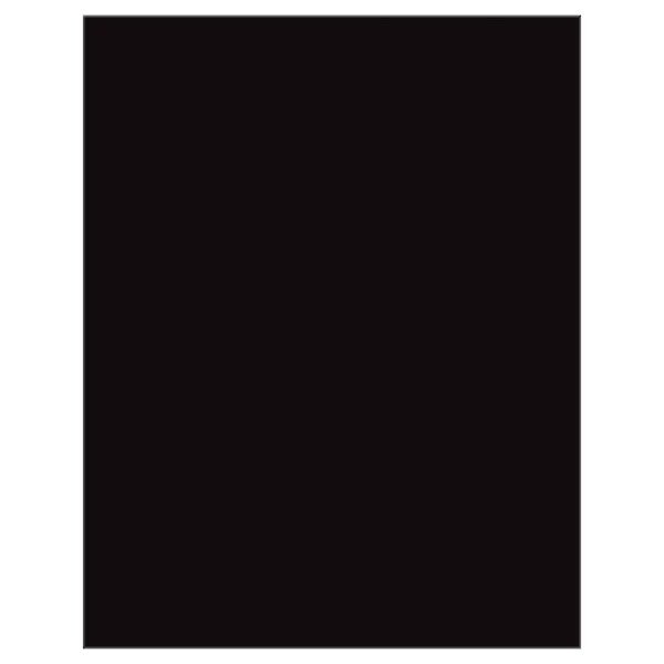 Premium Coated Poster Board, Black, 22" x 28", PK25, Pacon, Mfr#: 5323-1