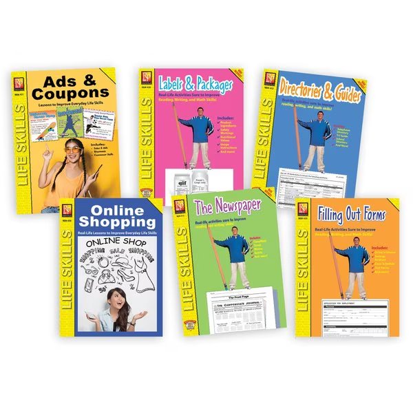 Practical Practice Reading Book Series, Set of 6, Remedia Publications, Mfr#: 434