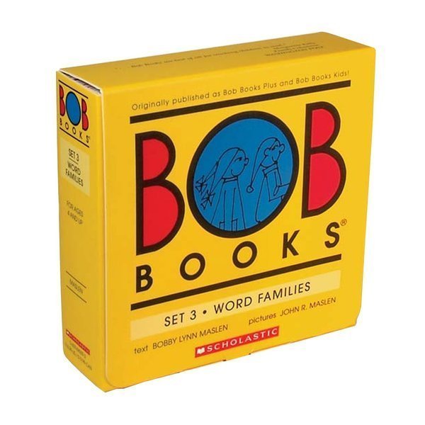 Bob Books Word Families Book, Set 3, Set of 10, Scholastic, Mfr#: 9780439845090