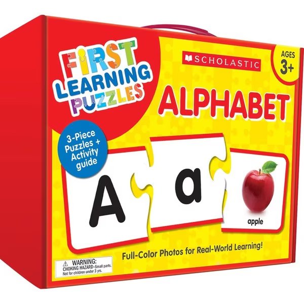 First Learning Puzzles - Alphabet, Scholastic, Mfr#: 9781338630503