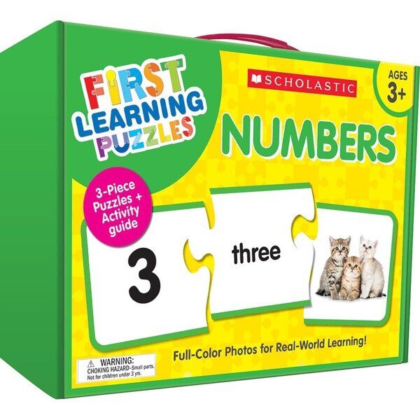 First Learning Puzzles - Numbers, Scholastic, Mfr#: 9781338630510