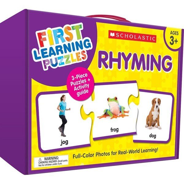 First Learning Puzzles - Rhyming, Scholastic, Mfr#: 9781338630527