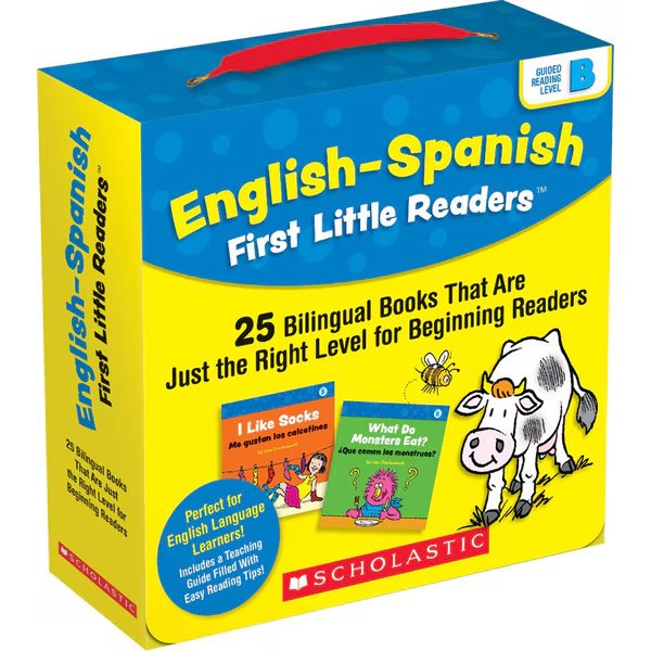 English-Spanish First Little Readers - Guided Reading Level B, Scholastic, Mfr#: 9781338662085
