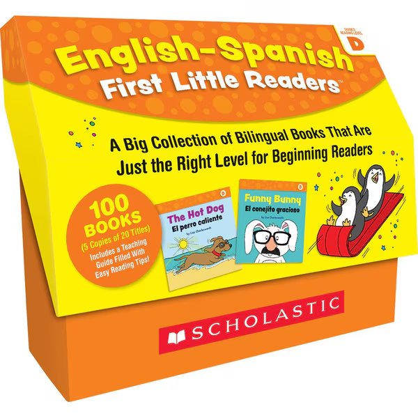 English-Spanish First Little Readers - Reading Level D (Classroom Set), Scholastic, Mfr#: 9781338668063