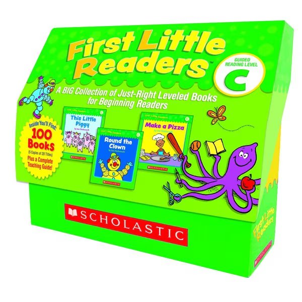 First Little Readers Books, Guided Reading Level C, (Classroom Set), Scholastic, Mfr#: 9780545223034