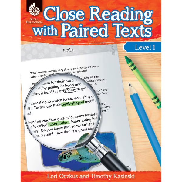 Close Reading with Paired Texts Level 1, Shell Education, Mfr#: 51357