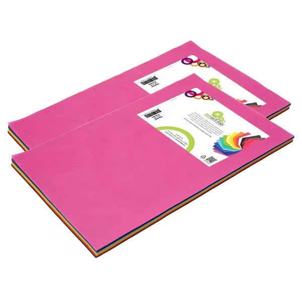 Art & Decoration Fabric Sheets, 12in. x 18in. Sheets, Assorted, 90PK, Smart-Fab, Mfr#: 23812184599
