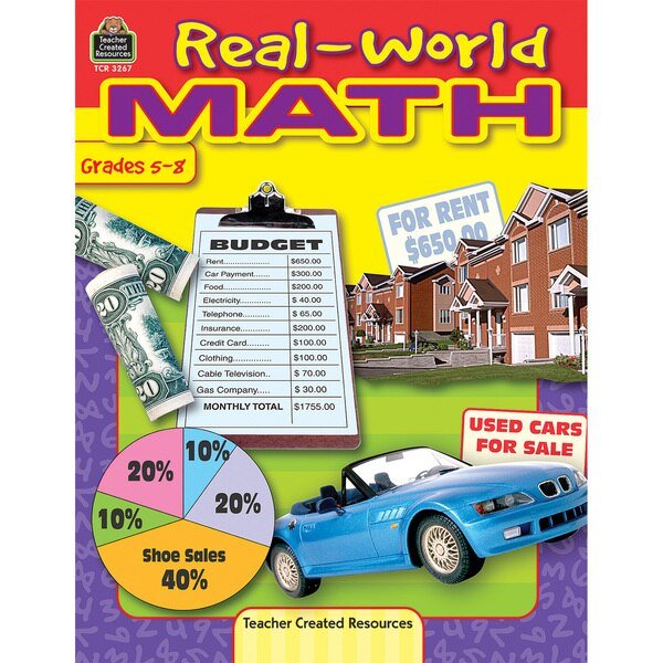 Real-World Math Book, Teacher Created Resources, Mfr#: TCR3267