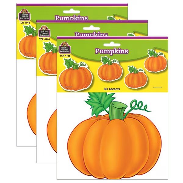 Pumpkins Accents, PK90, Teacher Created Resources, Mfr#: TCR4146