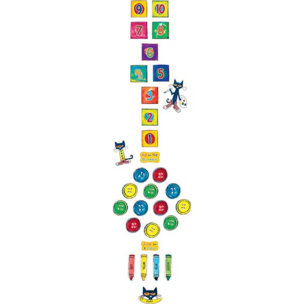 Pete the Cat Numbers and Colors Sensory Path, Teacher Created Resources, Mfr#: TCR77541