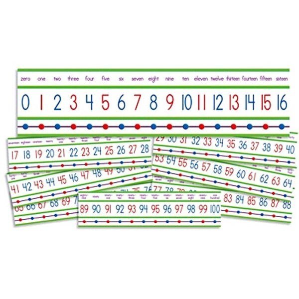 Numbers 0-100 Mini Bulletin Board Set, Scholastic Teaching Resources, Mfr#: SC504011
