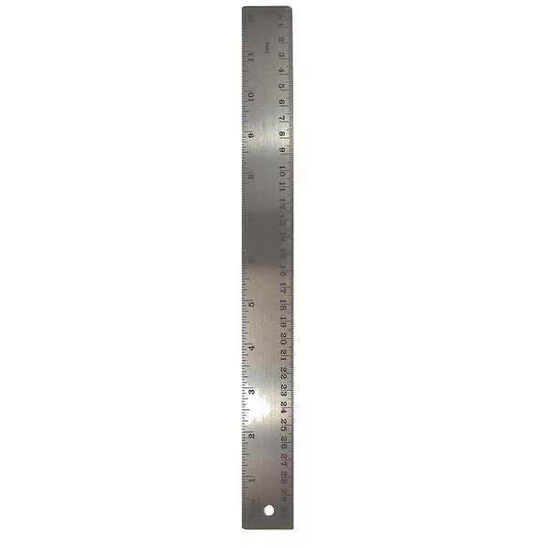Stainless Steel Ruler, 12 inch, PK12, The Pencil Grip, Mfr#: 152