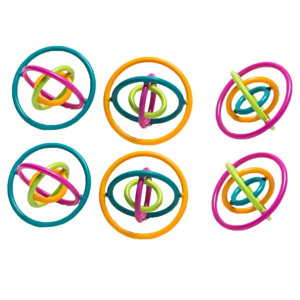 Gyrobi, Plastic Ring Fidget Toy, PK6, The Pencil Grip, Mfr#: 860