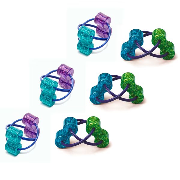 Loopeez, Sensory Ring Fidget Toy, PK6, The Pencil Grip, Mfr#: 861