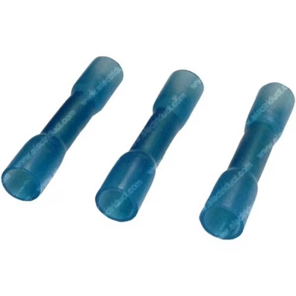 Heat Shrink Butt Connectors - Electriduct, Electriduct, Mfr#: HS-HP-BC-14-BL-100