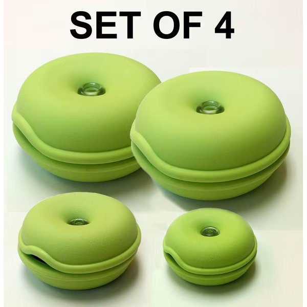 Cable Turtle Organizer 4pc Set- Mini, Small, 2x Large- Green, Electriduct, Mfr#: TURTLE-SET4-GN