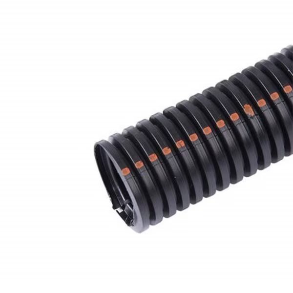 UV Rated Wire Loom - 1" x 10 ft- Black, Electriduct, Mfr#: WL-ED-UV-100-10-BK