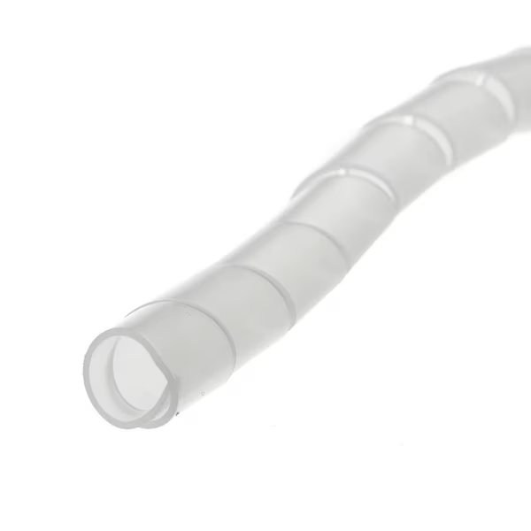 Spiral Cable Wrap 1/4" x 50ft-Clear, Electriduct, Mfr#: WL-SW-025-50-CL