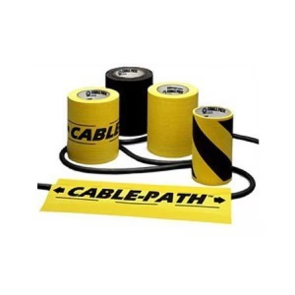 Floor Channel Tape 3" x 25ft Roll, PK 10, Black, Electriduct, Mfr#: TAPE-CT-3-25-10PK-BK