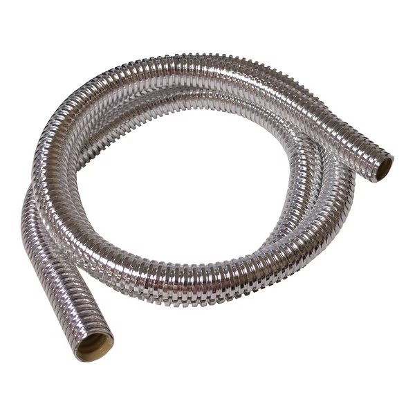 Bentley-Harris ConvoShield AL Chrome Wire Loom, Electriduct, Mfr#: BS-CS-0375-39