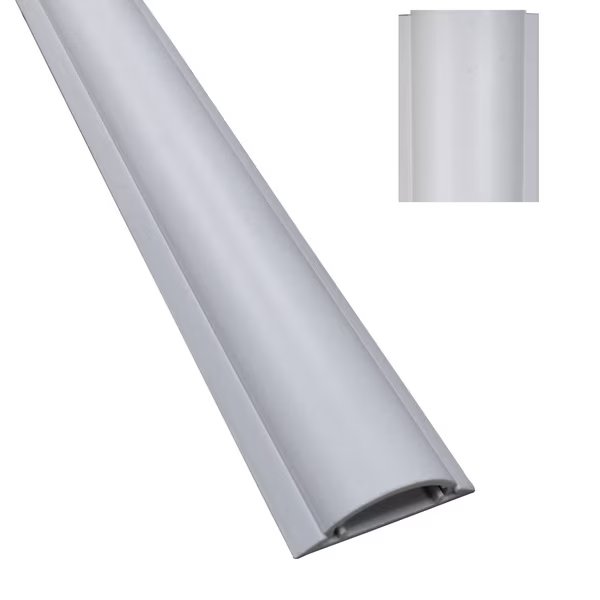 Cable Shield Cord Cover- 4" x 36"- White, Electriduct, Mfr#: CSX-4-36-WT