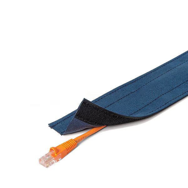 Dura Race Carpet Cord Cover- 3" x 15ft- Blue, Electriduct, Mfr#: DRN3.00-15-BL