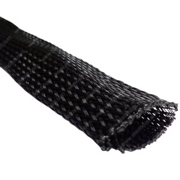 Industral Grade Nylon Braided Sleeving- 3/4" x 25FT, Electriduct, Mfr#: BSNY-J-075-25