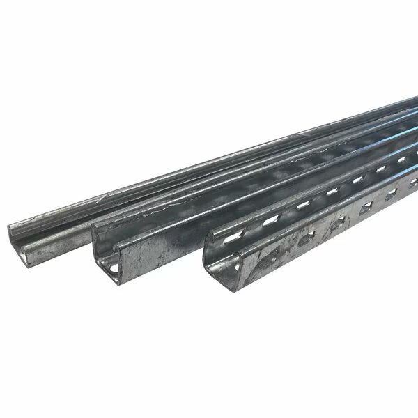 Strut Channel Half Slotted Galvanized Steel, W 1-5/8 x H 13/16in, L 59in, Electriduct, Mfr#: SPS-ACD-41-21-25-13-1-HDG-5FT