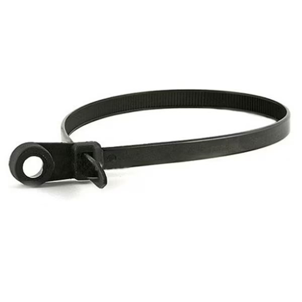 Mounting Head Cable Ties, Electriduct, Mfr#: CT-ED-MT-04-18-500-BK