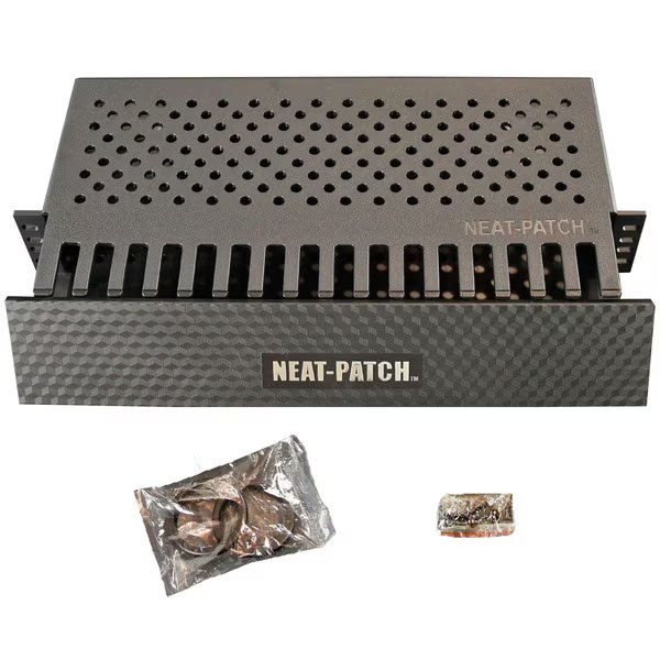 Neat Patch Cable Management Unit- 2U, Electriduct, Mfr#: NP2-10