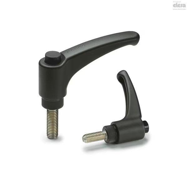 Stainless steel threaded stud, ERX.30 SST-p-1/4-20x1-C1, Elesa, Mfr#: ERX-SST-p (inch sizes)