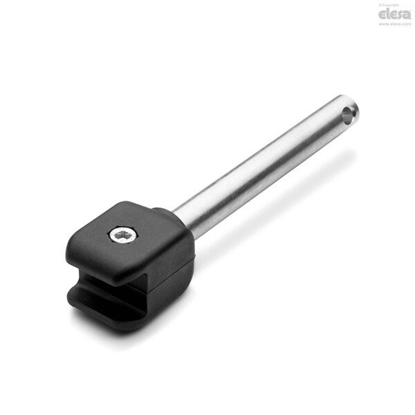 For trapezoidal guides, with pin, MPG-T-S-P14, Elesa, Mfr#: MPG-T-S-P