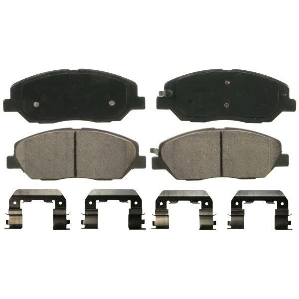 Ceramic Disc Pad Set, Zd1202, Wagner Brakes, Mfr#: ZD1202
