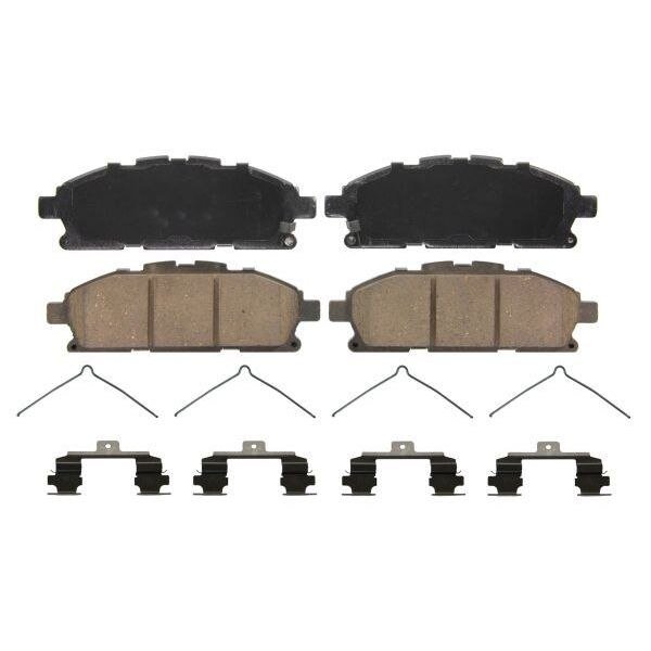 Ceramic Disc Pad Set, Zd1552, Wagner Brakes, Mfr#: ZD1552